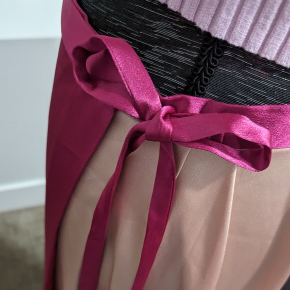 TopShop color block wrap skirt - Picture 4 of 7